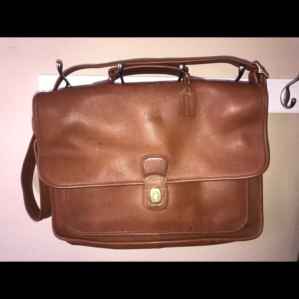 Coach Leather Briefcase
